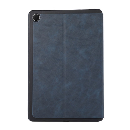 For Samsung Galaxy Tab A9+ TPU Flip Tablet Protective Leather Case(Dark Blue) by bashfashion