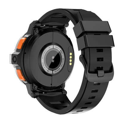 ZGP PG999 1.54 inch HD Round Screen 4G Smart Watch Android 8.1, Specification:4GB+64GB(Silver) by bashfashion