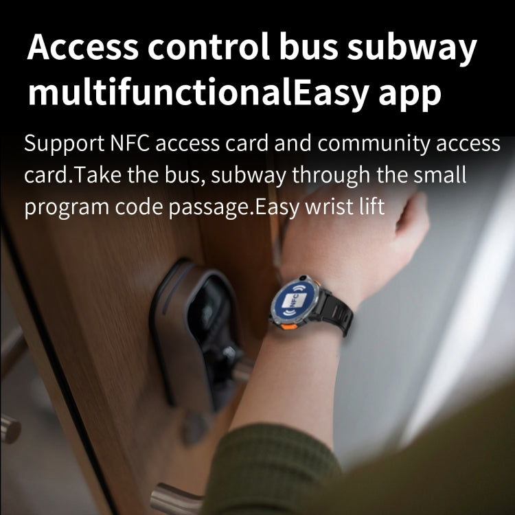 ZGP PG999 1.54 inch HD Round Screen 4G Smart Watch Android 8.1, Specification:2GB+16GB(Silver) by bashfashion