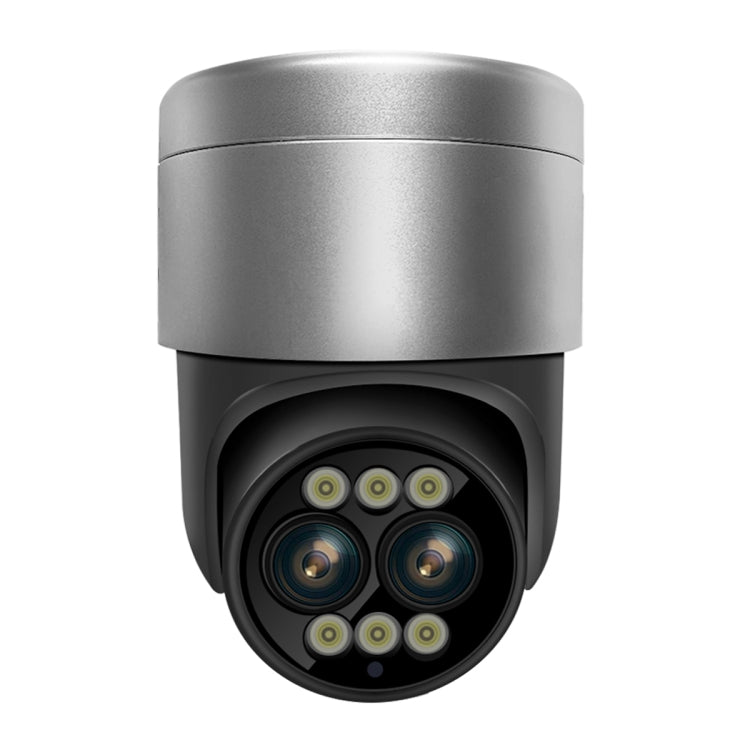 ESCAM G03 2x4MP Dual Lens Zoom 8X Dual Light Source WiFi Camera Support Two-way Voice & Motion Detection(UK Plug) by ESCAM