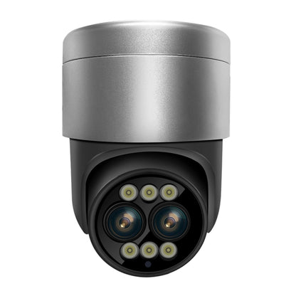 ESCAM G03 2x4MP Dual Lens Zoom 8X Dual Light Source WiFi Camera Support Two-way Voice & Motion Detection(UK Plug) by ESCAM