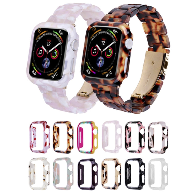 For Apple Watch Ultra 2 / Ultra 49mm Printed Resin PC Watch Case(Pink Flower) by bashfashion