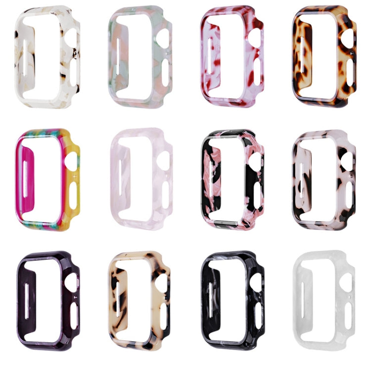 For Apple Watch Ultra 2 / Ultra 49mm Printed Resin PC Watch Case(Pearl White) by bashfashion