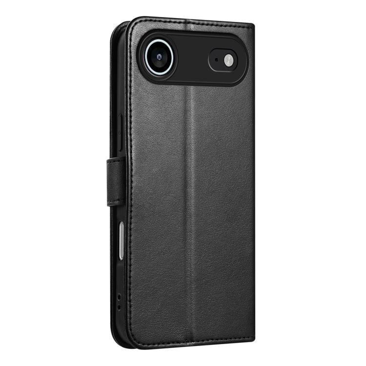 For iPhone Air AZNS Sheepskin Texture Flip Leather Phone Case(Black) by AZNS