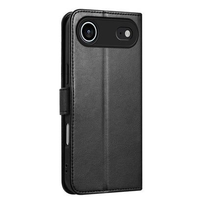 For iPhone Air AZNS Sheepskin Texture Flip Leather Phone Case(Black) by AZNS