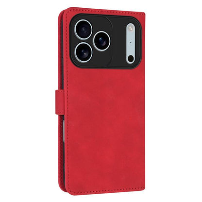 For iPhone 17 Pro AZNS Skin Feel Calf Texture Flip Leather Phone Case(Red) by AZNS
