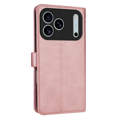 For iPhone 17 Pro AZNS Skin Feel Calf Texture Flip Leather Phone Case(Rose Gold) by AZNS