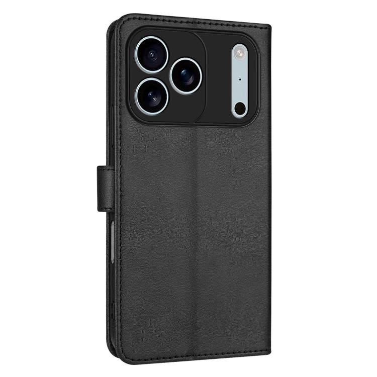 For iPhone 17 Pro AZNS Skin Feel Calf Texture Flip Leather Phone Case(Black) by AZNS