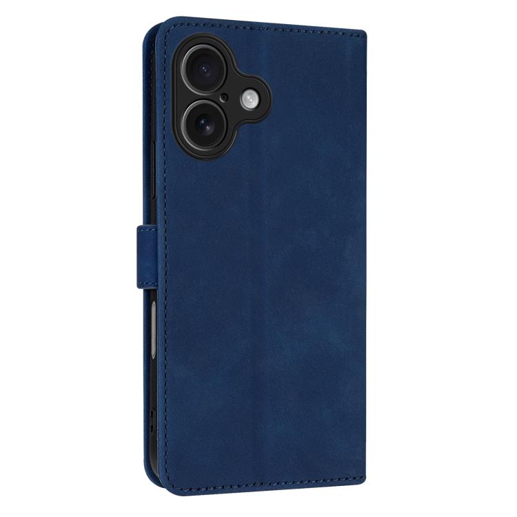 For iPhone 17 AZNS Skin Feel Calf Texture Flip Leather Phone Case(Blue) by AZNS