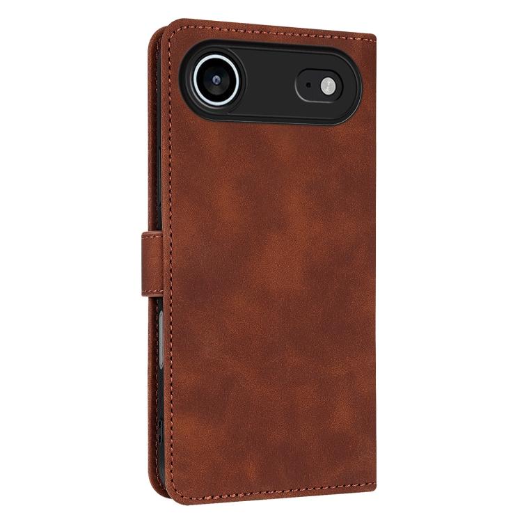 For iPhone Air AZNS Skin Feel Calf Texture Flip Leather Phone Case(Brown) by AZNS