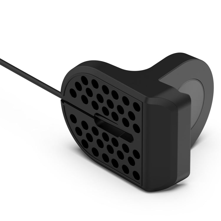 For Samsung Galaxy Watch 6 / 6 Classic / 5 Smart Watch Silicone Charging Bracket(Black) by bashfashion