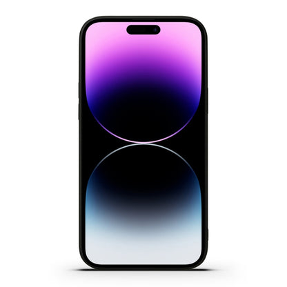 For iPhone 15 Denior PU Dual Card Slot Back Cover Phone Case(Green) by Denior