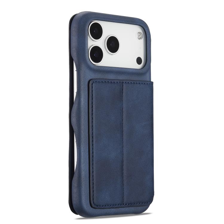 For iPhone 17 Pro Max LC.IMEEKE Hon Ancient Series Flip Leather Phone Case(Blue) by LC.IMEEKE