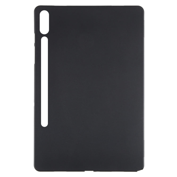 For Samsung Galaxy Tab S9 FE+ TPU Tablet Case(Frosted Black) by bashfashion