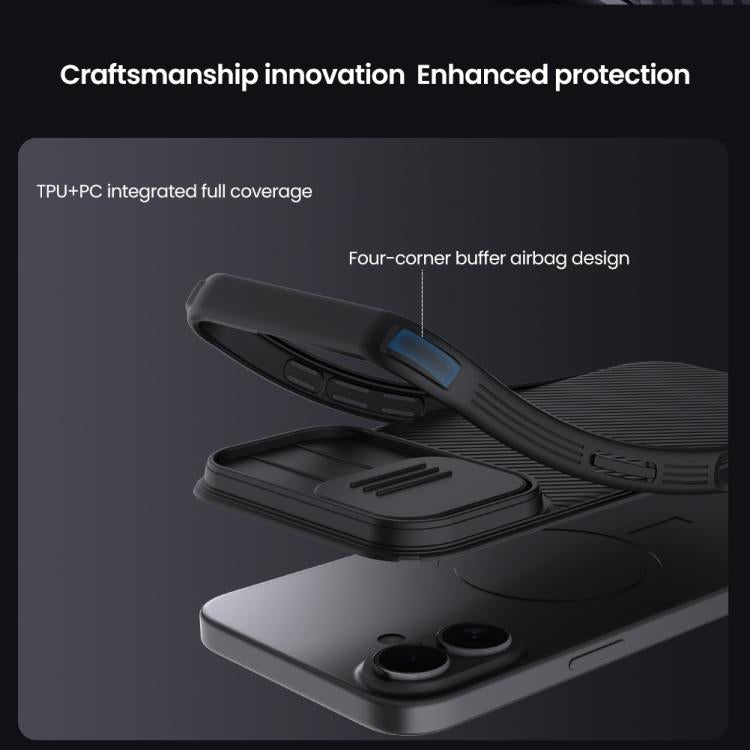 For iPhone 17 NILLKIN CamShield Pro PC Phone Case(Black) by NILLKIN