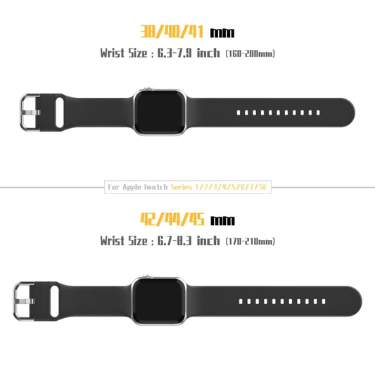 For Apple Watch Ultra 49mm Pin Buckle Silicone Watch Band(Light Grey) by bashfashion