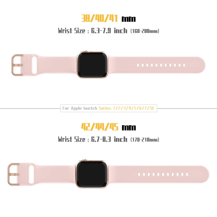 For Apple Watch Ultra 2 49mm Pin Buckle Silicone Watch Band(Pink Sand) by bashfashion