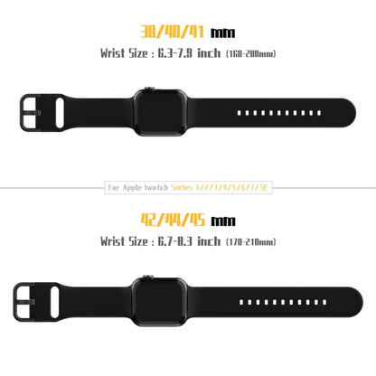 For Apple Watch Ultra 2 49mm Pin Buckle Silicone Watch Band(Black) by bashfashion