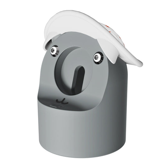 For Apple Watch Series Hat Bear Shaped Silicone Charging Base(Grey) by bashfashion