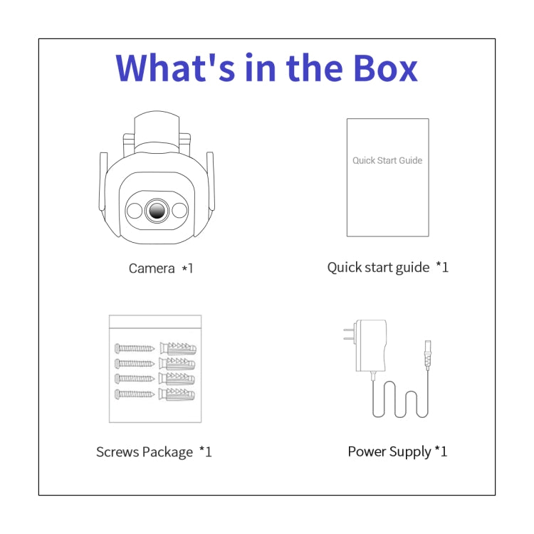 ESCAM PT304 HD 4MP Humanoid Detection Tracking WiFi Connection Sound Alarm Intelligent Night Vision H.265 Camera(EU Plug) by ESCAM