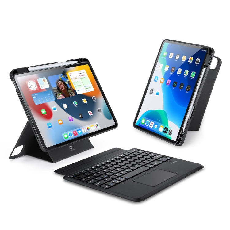 For iPad Air 11 2024 / 4&5 / iPad Pro 11 2022 DUX DUCIS DK Series Magnetic Wireless Bluetooth Keyboard Tablet Case(Black) by DUX DUCIS