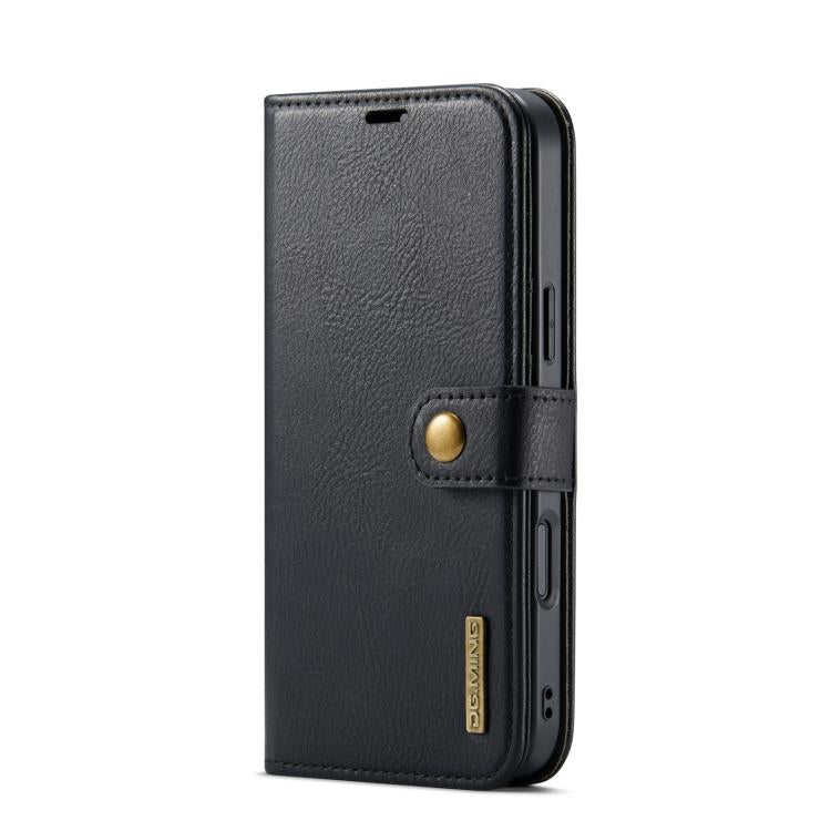 For iPhone 17 Pro Max DG.MING Crazy Horse Texture Detachable Magnetic Leather Phone Case(Black) by DG.MING