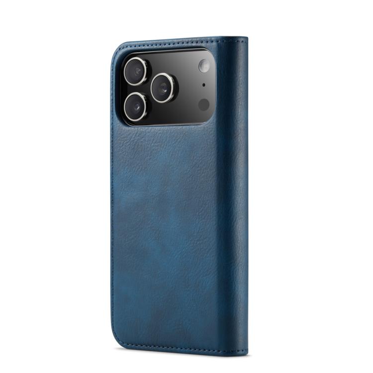 For iPhone 17 Pro Max DG.MING Crazy Horse Texture Detachable Magnetic Leather Phone Case(Blue) by DG.MING