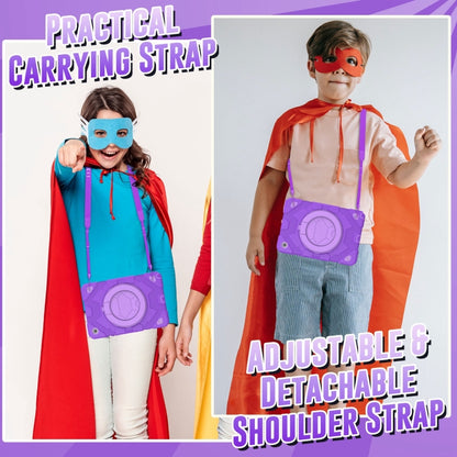 For Samsung Galaxy Tab A11+ / A9+ Spider Rotation Handle Silicone Hybrid PC Tablet Case(Purple) by bashfashion