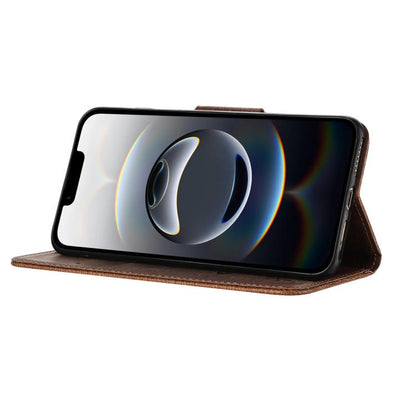 For iPhone 16e Butterfly Embossed Flip Leather Phone Case(Brown) by bashfashion