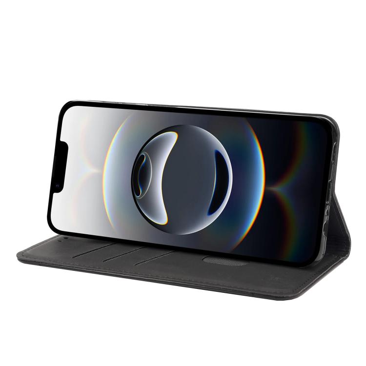 For iPhone 16e Skin Feel Splicing Leather Phone Case(Black) by bashfashion