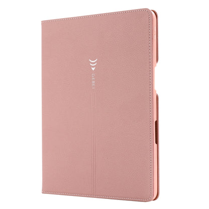 For iPad Pro 11 inch (2020) GEBEI PU+TPU Horizontal Flip Protective Tablet Case with Holder & Card Slots(Rose Gold) by GEBEI