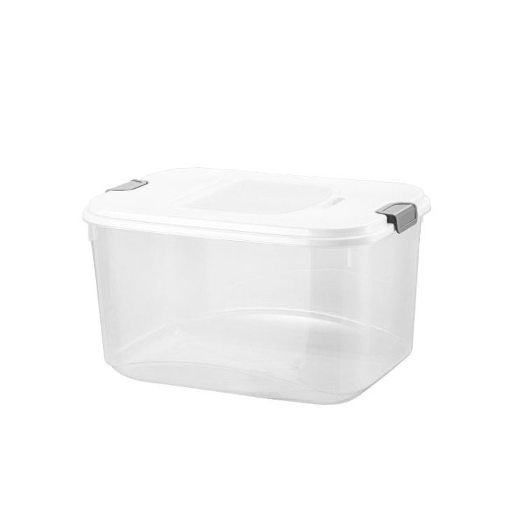 Pull-top Rice Bucket Sealed Insect-proof and Moisture-proof Food Storage Box, Random Color Delivery, Size:Small 7.5kg Capacity by bashfashion