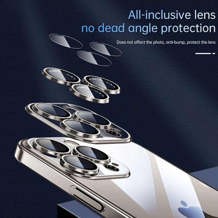 For iPhone 15 Pro SULADA JINGJIA Series Lens Protector PC Phone Case(Black) by SULADA