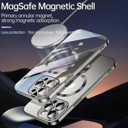 For iPhone 15 Plus SULADA MagSafe Plating TPU Shockproof Phone Soft Case(Dark Purple) by SULADA