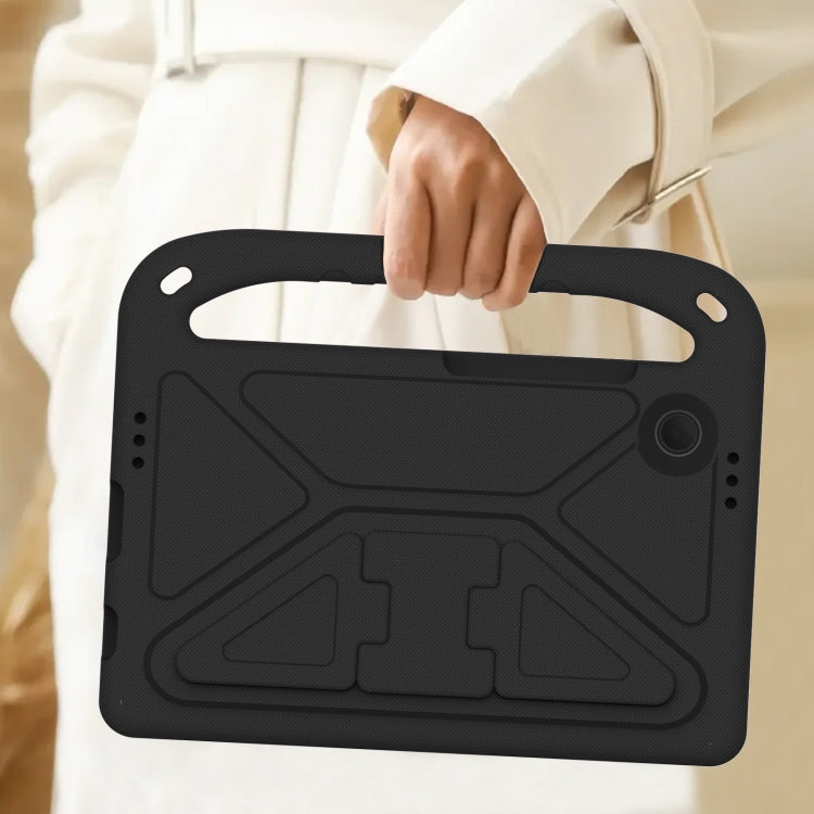 For Samsung Galaxy Tab Tab A11 / A9 Handle EVA Shockproof Tablet Case with Holder(Black) by bashfashion
