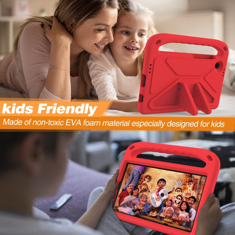 For Samsung Galaxy Tab Tab A11 / A9 Handle EVA Shockproof Tablet Case with Holder(Red) by bashfashion