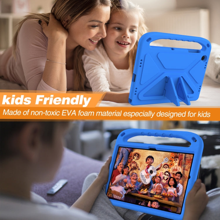 For Samsung Galaxy Tab Tab A11+ / A9+ Handle EVA Shockproof Tablet Case with Holder(Blue) by bashfashion