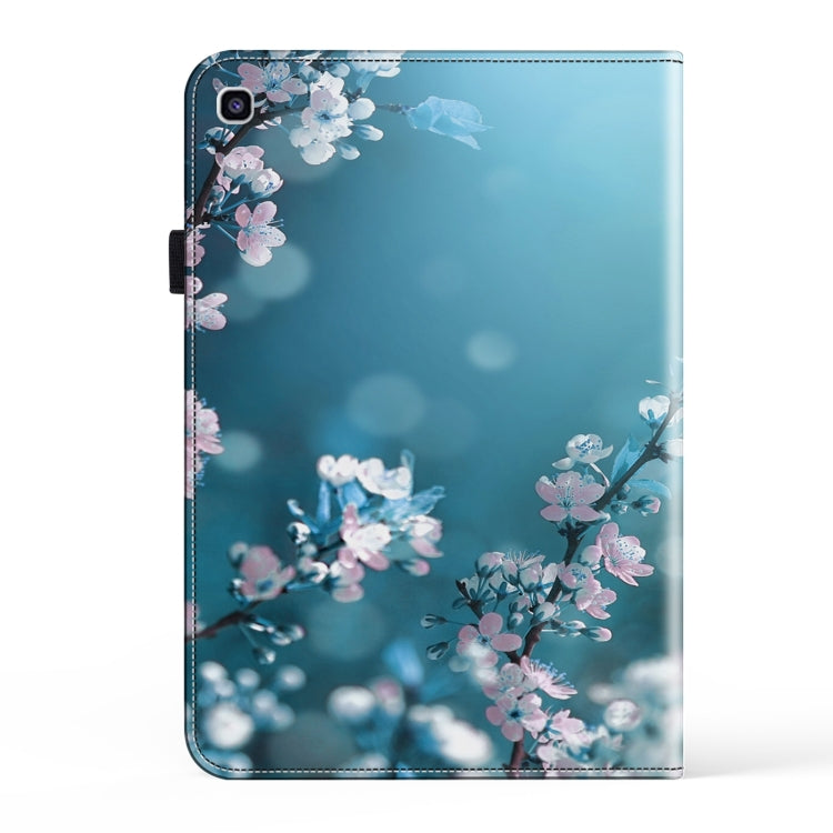 For Samsung Galaxy Tab A 8.0 2019 Crystal Texture Painted Leather Tablet Case(Plum Bossom) by bashfashion