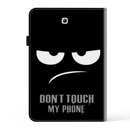 For Samsung Galaxy Tab S2 9.7 T810/T815 Crystal Texture Painted Leather Tablet Case(Dont Touch My Phone) by bashfashion