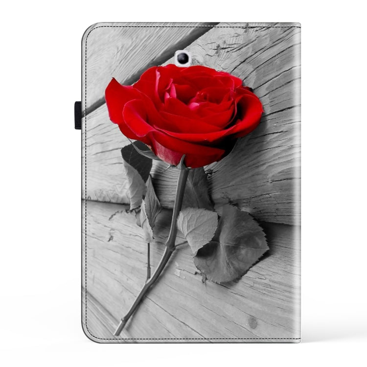 For Samsung Galaxy Tab S2 9.7 T810/T815 Crystal Texture Painted Leather Tablet Case(Rose) by bashfashion