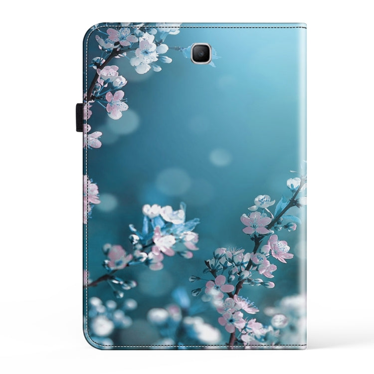 For Samsung Galaxy Tab A 9.7 Crystal Texture Painted Leather Tablet Case(Plum Bossom) by bashfashion