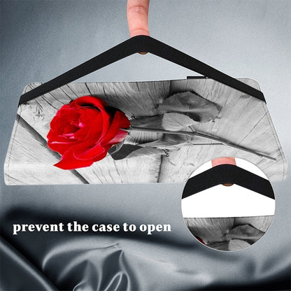 For Samsung Galaxy Tab S7 FE Crystal Texture Painted Leather Tablet Case(Rose) by bashfashion