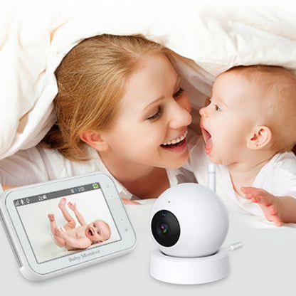 ABM201 4.5 inch Wireless Video Night Vision Baby Monitor Security Camera(US Plug) by bashfashion