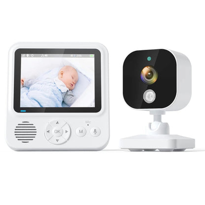 ABM900 2.8 inch Wireless Video Night Vision Baby Monitor Security Camera(EU Plug) by bashfashion