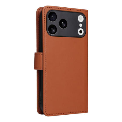 For iPhone 17 Pro Max BETOPNICE BN-005 2 in 1 Detachable Imitate Genuine Leather Phone Case(Brown) by BETOPNICE