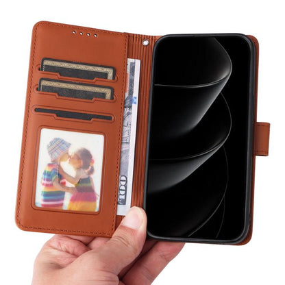 For iPhone 17 Pro Max BETOPNICE BN-005 2 in 1 Detachable Imitate Genuine Leather Phone Case(Brown) by BETOPNICE