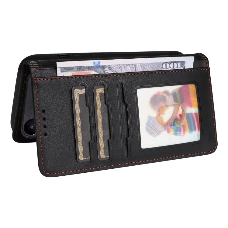 For iPhone 17 Pro BETOPNICE BN-005 2 in 1 Detachable Imitate Genuine Leather Phone Case(Black) by BETOPNICE