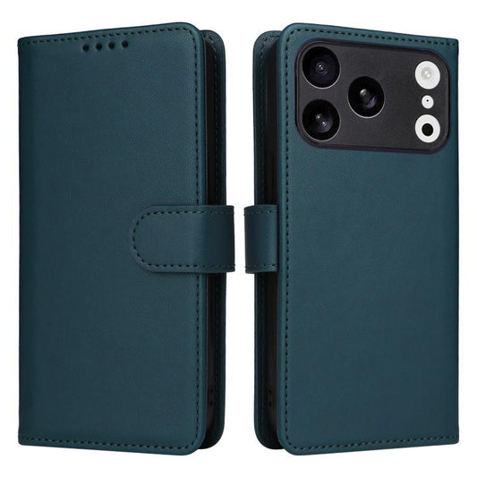 For iPhone 17 Pro BETOPNICE BN-005 2 in 1 Detachable Imitate Genuine Leather Phone Case(Blue) by BETOPNICE