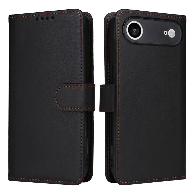 For iPhone Air BETOPNICE BN-005 2 in 1 Detachable Imitate Genuine Leather Phone Case(Black) by BETOPNICE