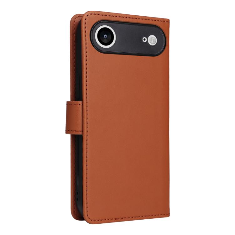 For iPhone Air BETOPNICE BN-005 2 in 1 Detachable Imitate Genuine Leather Phone Case(Brown) by BETOPNICE